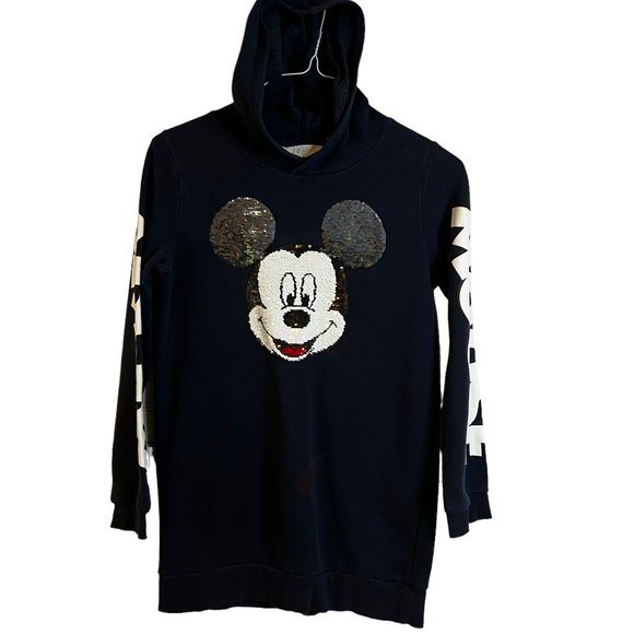 H&M | Shirts & Tops | Hm Disney Mickey Mouse Girls Hoodie Size Youth ...